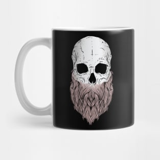 skull for dad with beards Mug